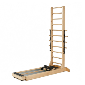Équipement de formation professionnel Pilates Reformer en bois avec échelle bidirectionnelle Pilates Reformer pour studio de yoga - Product Image 2