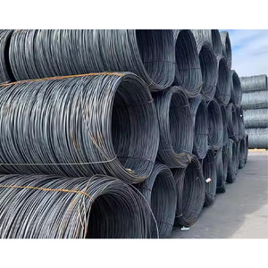 高品質炭素鋼ワイヤーロッドコイル6.5mm-12mm建設用/鉄筋/フェンシングHRB400/500 ASTM A510 SAE1006装飾用 - Product Image 6