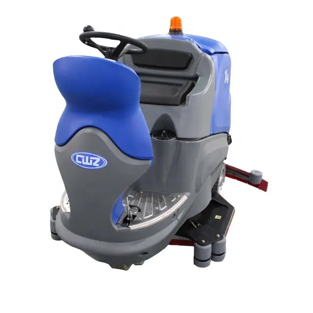 Industrial and commercial used driving type electric floor cleaner