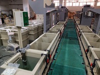 Réservoir d'électrolyse à faible prix, réservoir d'électrophorèse en polypropylène