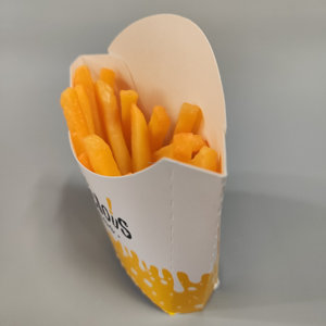 Caja de papel Kraft desechable cuadrada pequeña <span class=keywords><strong>para</strong></span> pollo, arroz, patatas fritas, pollo al horno, comida, regalos, embalaje <span class=keywords><strong>para</strong></span> tazas de palomitas de maíz - Product Image 2