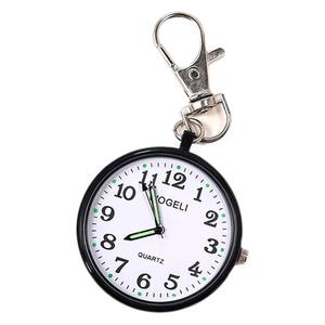 Nouvelle montre de poche avec porte-clés lueur dans la montre à Quartz sombre avec batterie étudiant médecin médical Vintage montre enfant cadeau - Product Image 6