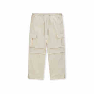 Nuovi <span class=keywords><strong>Pantaloni</strong></span> da Uomo 2025 Multitasche a Doppia Pince Casual Sportivi a Gamba Larga, Modello Largo Stile <span class=keywords><strong>Paracadutista</strong></span> Vintage con Laccio da Lavoro - Product Image 6