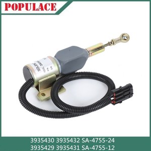 Vanne solénoïde 3939702 12V 24V pour vannes d'injection, pièce de rechange, construction métallique - Product Image 2