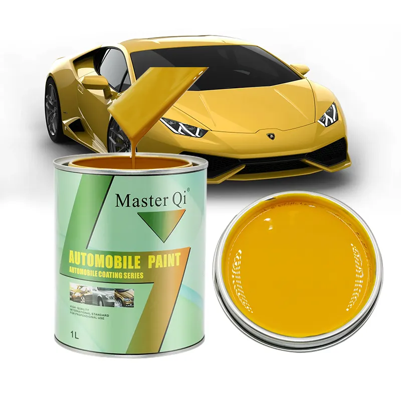 TS-55 Mud Yellow Cobertura Superior E Excepcional Pintura Automotiva Revestimentos De Alto Desempenho Pintura Muddy Yellow 2K Car