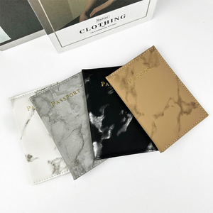 Groothandel Gloway Uitbreidbare Portemonnee Reistas Paspoorthouder Etui PU Leder Marmer Design Dames Modehoes Notebook - Product Image 2