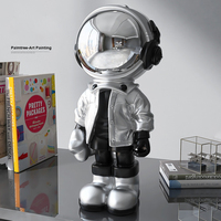 Ornements d'astronaute de mariage, meubles créatifs, statue d'astronaute en résine de fibre de verre pour la décoration du salon