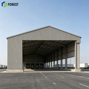 Almacén de Acero Modular Prefabricado de Diseño Personalizado, Instalación de Depósito de Materiales a Granel de Gran Altura - Product Image 1