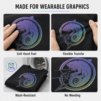 Film PET DTF Caméléon Irisé à Effet de Couleur Changeante pour Impression Personnalisée de Vêtements et d'Articles d'Habillement