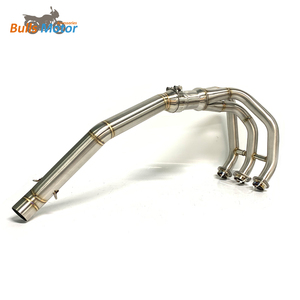 Système d'échappement complet pour YAMAHA <span class=keywords><strong>MT09</strong></span>/<span class=keywords><strong>MT09</strong></span> <span class=keywords><strong>Tracer</strong></span> tuyau d'échappement avant XSR900 / TRACER900/GT tuyau d'échappement tuyau droit - Product Image 4