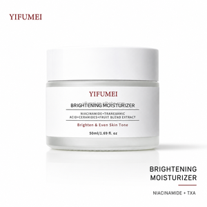 Crème Éclaircissante à la Niacinamide, Hydratant à l'Acide Tranexamique, Correcteur de Décoloration, Formule Éclat à la Céramide - Product Image 1