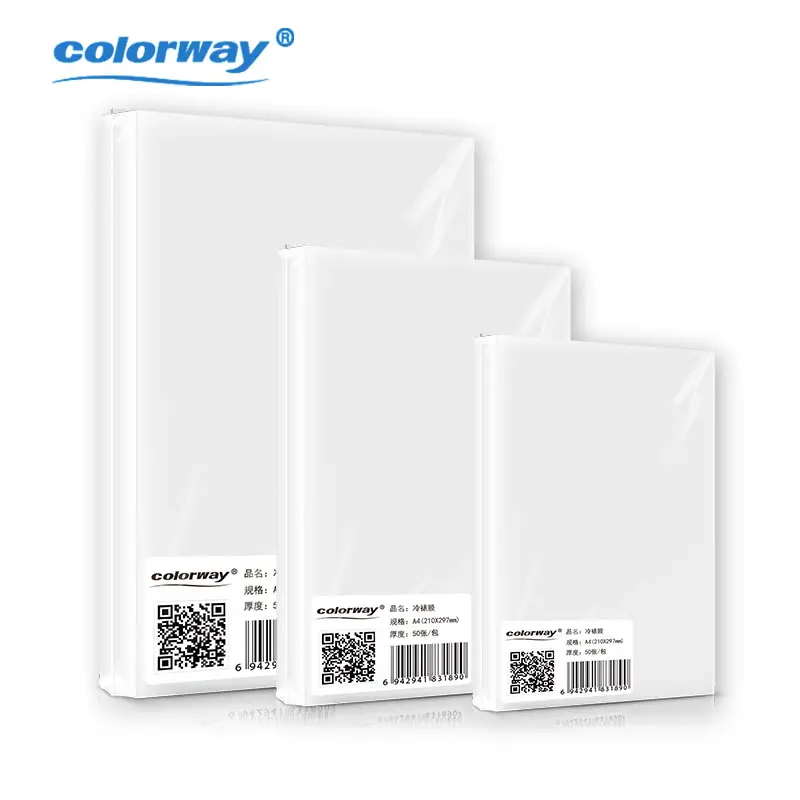 Coloway 150g 180g 200g 210g 230g 260g 300g parlak fotoğraf kağıdı mürekkep püskürtmeli su geçirmez fotoğraf kağıdı a4