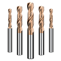 Foret de refroidissement interne Huhao tige en acier au tungstène étendue avec trou intérieur torsion en carbure monobloc outil de forage central HSG300