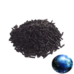 3mm/4mm Bulk Pellet High-performance Columnar Activated Carbon Wood Charcoal For Sale