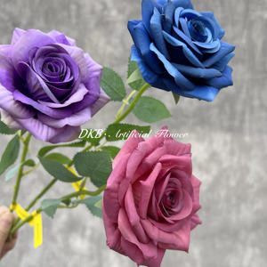 ดอกกุหลาบเดี่ยวขายดีสำหรับวันวาเลนไทน์ มีหลายสี ช่อดอกไม้เจ้าสาวสุดหรู ช่อดอกไม้เจ้าสาว - Product Image 5