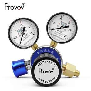 Konektor outlet <span class=keywords><strong>Gas</strong></span> standar Jerman kustom 2.5*25MPa Regulator tekanan oksigen medis untuk mesin anestesi - Product Image 2