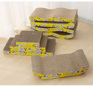 Entrega Direta do Fabricante de Gato de Alta Qualidade Jogando <span class=keywords><strong>Scratcher</strong></span> Seguro e Ambientalmente Amigável Gato Coçando Papelão - Product Image 1
