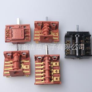 Interruptor giratorio Jieyue 2No 250V con terminal de tornillo, plástico, IP31, para control de velocidad de calentador eléctrico - Product Image 3