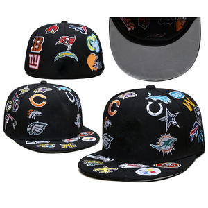 Topi Baseball Bordir Logo Custom Grosir 2508, Polos, Sporty, OEM, Katun, Snapback, 6 Panel, Promosi - Product Image 4