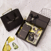Coffret cadeau de parfum avec logo personnalisé, boîte vide pour cadeau de demoiselle d'honneur avec couvercle