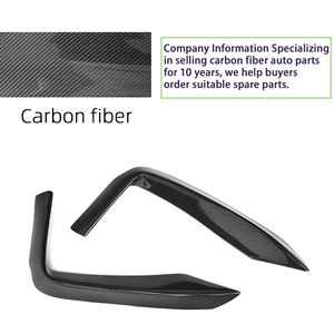 Pour Série 4 F32 Coupé / F33 Cabriolet / F36 CC Style Fibre de Carbone Coin Avant 2013-2019 - Product Image 5