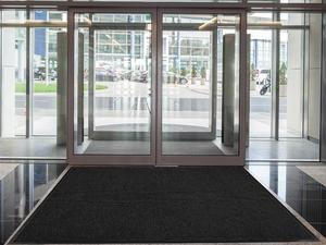 Tapis antidérapant écologique à texture de haricot ananas, piège à boue commercial pour centres commerciaux et supermarchés, en matériaux PP et PET - Product Image 1