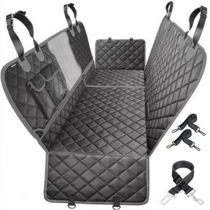 SinSky - Funda Protectora para Asiento de <span class=keywords><strong>Coche</strong></span> para Mascotas, Impermeable, Resistente a los Arañazos, Antideslizante, para Coches SUV, con Ventana de Malla para Ver el <span class=keywords><strong>Perro</strong></span> - Product Image 2