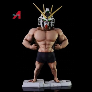 Bodybuilder musclé Anime Figure LED Statue Modèle Body Art Décor Cadeau - Product Image 4