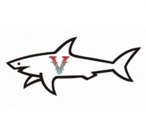 สติกเกอร์แฟชั่นกันน้ำลายการ์ตูนฉลามเคลือบเงาพิมพ์ UV สำหรับตกแต่งวันหยุด-Gertrude CP สติกเกอร์เดือนกรกฎาคม - Product Image 2