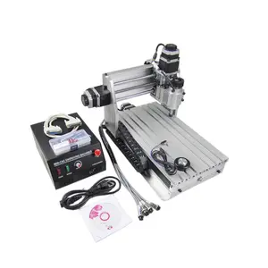 כוח DC ציר מנוע CNC 3020 T-DJ CNC חריטת מכונת קידוח נתב