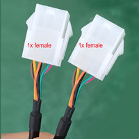 Kabel Ekstensi Molex 4.2mm Pitch 6P Male Female 39013060 MDB untuk Mesin Penjual Otomatis, Kabel Harness Isolasi