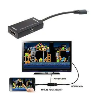MHL Micro USB Mâle vers HDMI Femelle Câble Adaptateur pour Smartphone Android Tablette TV