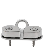 Acier inoxydable Marine Bateau Voilier Voile Corde Pince Nouvelle Condition Chaîne Stopper Cam Crampons Fairlead