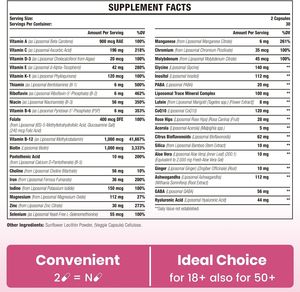 Oem תוספת אישית יצרן פרטי תווית תזונה multitamin מינרלים רב ויטמינים עבור נשים - Product Image 4