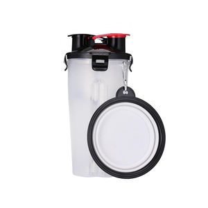 Contenedor Multifuncional Ecológico para Comida de Perros, Dispensador Portátil de Plástico para Viajes, 350 ml, Dispensador de Agua para Perros - Product Image 4