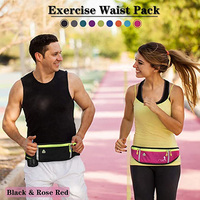 Cinturón ligero de entrenamiento al aire libre para hombre y mujer, riñonera ajustable con correa elástica, bolsa para teléfono
