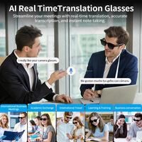 Lunettes Intelligentes IA 2026 avec Caméra, Capture Vidéo et Photo HD, Assistant IA, Audio Open-Ear et Reconnaissance d'Objets pour le Voyage