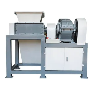 Copper Cable Metal Can Tyre Crusher Rubber Plastic 1600 Shredder Machine For Sale