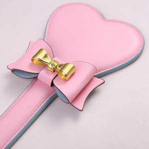 ของเล่นตีหนัง PU พร้อมหัวใจสีชมพูกุทัณฑ์ SM ก้นลงโทษตีเพศทาสพายสําหรับคู่รัก - Product Image 3