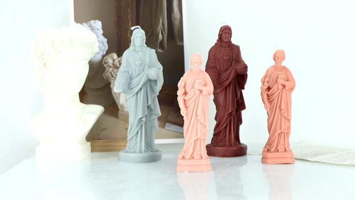 Monqui – Moule En Silicone Pour Sculpture De Déesse Vierge Marie, Bougie Artisanale / Arts, Artisanat Et Couture