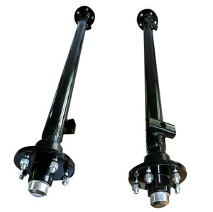 bibo Essieu de remorque de yacht de haute qualité avec anneau en acier pour pneu, ensemble d'essieu de support, pièces de remorque de yacht - Product Image 2