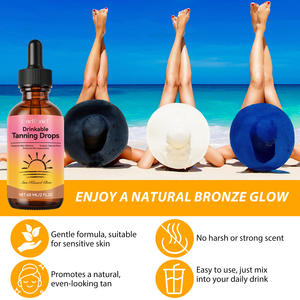 Etiqueta privada OEM cara cuerpo gotas autobronceadoras bebida sin sol boca <span class=keywords><strong>oral</strong></span> gotas de bronceado para el bienestar del brillo de la piel - Product Image 5
