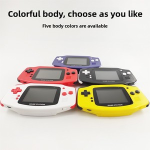 Console de jeu portable pour enfants, système d'exploitation 32 bits, écran couleur, prend en charge quatre principaux émulateurs, téléchargement de <span class=keywords><strong>jeux</strong></span> sur carte TF, 50 <span class=keywords><strong>jeux</strong></span> intégrés - Product Image 2