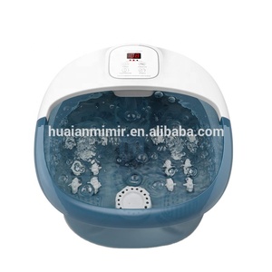 Máquina de baño de pies con luz roja, máquina de baño de pies con burbuja de vibración caliente, logotipo del cliente, certificado CE ROHS - Product Image 1