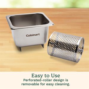 Rouleau à graisser en acier inoxydable, permet une application uniforme du beurre et crée une croûte dorée et croustillante ; <span class=keywords><strong>grill</strong></span> de cuisine - Product Image 3