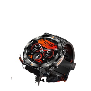Reloj Inteligente Deportivo AK61 Unisex 2026, Pantalla IPS, Batería de 400 mAh, Acero Inoxidable, 11-30 Días de Duración de la Batería, Podómetro, Monitor de Ritmo Cardíaco, Función de Respuesta - Product Image 3