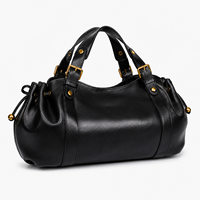 Sac à main en cuir PU pour femme, grande capacité, sac à bandoulière pour femme, sac à main tendance avec détails métalliques