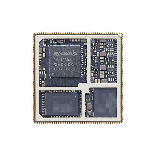 Rongpin RP-RV1126BJ Rockchip RV1126BJ Development Board A53 3T Computing Power NPU FR-4 1oz Copper Thickness 1.2mm Board