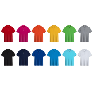 Polo Classica da Uomo all'Ingrosso, Maglietta a Maniche Corte, Uniforme Aziendale con Logo Stampato, Camicia in Cotone e Poliestere - Product Image 3
