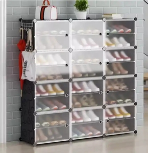 Armoire à chaussures mince Casiers <span class=keywords><strong>en</strong></span> plastique Les casiers à chaussures simples sont assemblés <span class=keywords><strong>en</strong></span> résine - Product Image 6